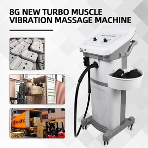 Body Muscle Relaxer Vibration <b>Massage</b> G8 Blood Circulation Body Slimming Vacuum Cellulite Slim Device - Product Image 3
