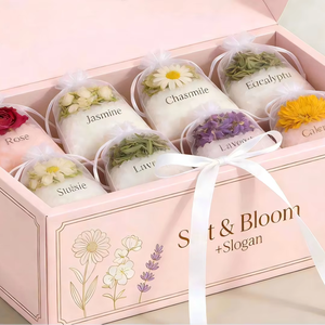 <span class=keywords><strong>Set</strong></span> <span class=keywords><strong>Regalo</strong></span> di Tè da Bagno Botanico alla Rosa della Serie BATH PURE |   5 Bustine Premium di Tè da Bagno alle Erbe con Sale dell'Himalaya e Oli Essenziali - Etichetta Privata - Product Image 1