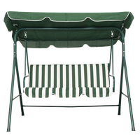 Fauteuil balançoire de jardin, 3 places, cadre en acier, offre spéciale d'usine, de haute qualité, modèle 2020