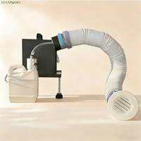 Diffuseur d'arômes professionnel à huile parfumée avec capacité intégrée de 1000 ml, construction métallique, contrôle par application, couverture de grande surface
