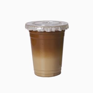 Vasos de Plástico PET con Impresión de Logotipo Personalizado para Café, Café Helado, Té con Leche Boba, Bebidas, Vasos de Plástico Desechables de 32 oz con Tapa - Product Image 5