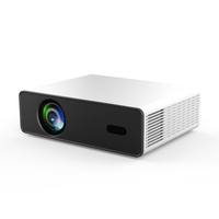 Projecteur intelligent 1080P pour cinéma maison, projecteur vidéo Android 9 Wi-Fi BT 5G avec mise au point automatique, correction trapézoïdale, prise en charge 3D et 4K, mini projecteur de films