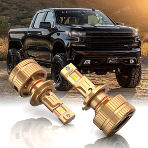 Phares LED haute puissance SAIMAN pour modèles <span class=keywords><strong>Audi</strong></span> Tour, 60 000 lumens, 400 W, H4/H7/H11 9005/9006 CSP 4575 puces, 6 000 K, ventilateur de refroidissement - Product Image 1