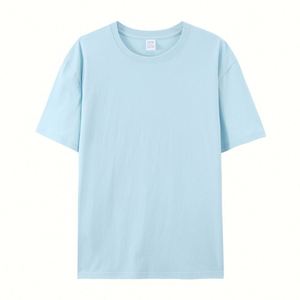 Design Wholesale Men's 100% Cotton T-<b>Shirts</b> Custom Logo Print Long Plain Tee <b>Shirt</b> Custom Logo Print Blank Factory Price US Size - Product Image 3