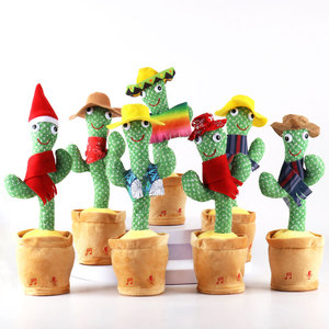 Jouets en peluche à succès en 2023, cadeaux pour enfants, <span class=keywords><strong>cactus</strong></span> chantant amusant, <span class=keywords><strong>jouet</strong></span> en peluche parlant, <span class=keywords><strong>cactus</strong></span> dansant - Product Image 6