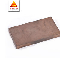 Plaque en alliage de cuivre et de tungstène, 50 pièces, haute précision, Ingot de cuivre très utilisé, Cuw50-Cuw90