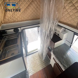 ONLYWE Muebles de Cocina Pequeños para Autocaravanas, Unidades de Cocina para Autocaravanas, Cama <span class=keywords><strong>Elevable</strong></span> para Autocaravanas <span class=keywords><strong>con</strong></span> <span class=keywords><strong>Techo</strong></span> Abatible, Armarios para Autocaravanas, Autocaravanas <span class=keywords><strong>con</strong></span> Aire Acondicionado - Product Image 3