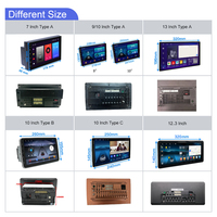 Autoradio 9"10.1" Double Din avec Apple Carplay, Android Auto, GPS, WiFi, écran tactile, amplificateur DSP, USB