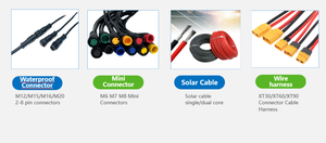 Amass xt30 XT60 xt90 nam và nữ kết nối Pigtail Cáp XT60 kết nối adapter cho RC Lipo Pin bay không người lái - Product Image 6