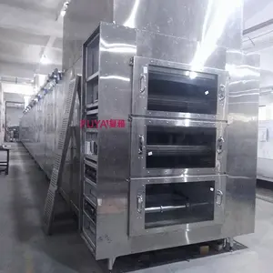 Multi functional Hot Air Drying Oven/ Tunnel Drier For Cake Fruit Bread