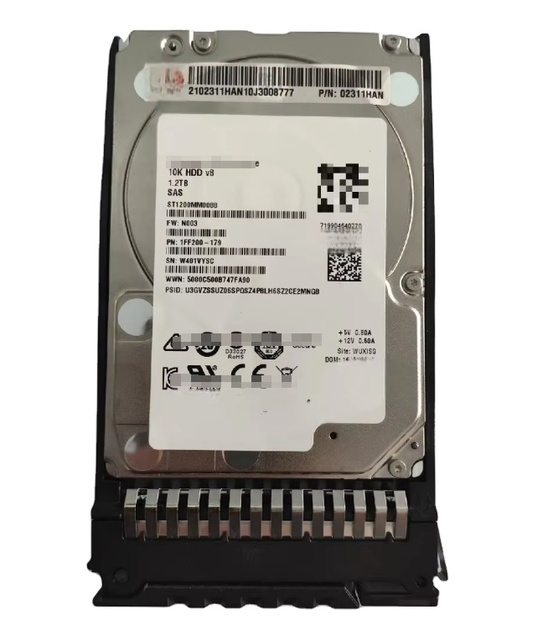 02311HAN  1.2TB 10K SAS 2.5'' 12Gbps Server Hard Drive