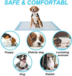 Tapis absorbants pour chiens et tapis d'apprentissage pour animaux de compagnie, taille M, imprimés sur mesure, livraison directe d'usine - Product Image 5