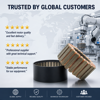 Moteur à aimant permanent Faradyi 6025 24V 36V 48V, bobine entièrement en cuivre, certifié ROHS, couple élevé, sans cadre, pour robots