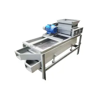 High-efficiency Commercia Small almond nut shelling separating machine macadamia nuts cracker