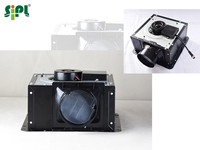 Bigsunny — ventilateur d'aspiration solaire, 4 pouces, pour aspiration d'air, ventilateur de plafond, centrifuge, haute qualité, DC