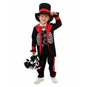 Disfraz <span class=keywords><strong>de</strong></span> Halloween del <span class=keywords><strong>Día</strong></span> <span class=keywords><strong>de</strong></span> <span class=keywords><strong>los</strong></span> <span class=keywords><strong>Muertos</strong></span> para Niños, Disfraz <span class=keywords><strong>de</strong></span> Esqueleto Mexicano, Vestido <span class=keywords><strong>de</strong></span> Calavera para Niña, Tocado para Fiesta <span class=keywords><strong>de</strong></span> Disfraces <span class=keywords><strong>de</strong></span> Halloween - Product Image 4