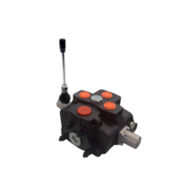Fabricant chinois HUANUO SD5 SD8, vanne hydraulique directionnelle manuelle monobloc à deux voies, multi-voies, pour chargeur, tracteur, ISO9001