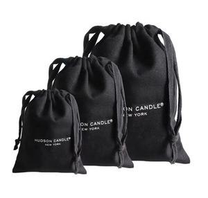 Bolsa <span class=keywords><strong>de</strong></span> Lona <span class=keywords><strong>de</strong></span> Algodón Impermeable Negra con Cordón y Estampado <span class=keywords><strong>de</strong></span> Animales, con Logotipo Personalizado, para Empacar Bolsos, Zapatos y Proteger contra el Polvo - Product Image 1