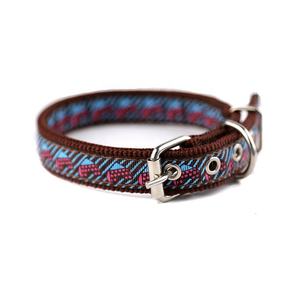 Kerah leher nilon kualitas tinggi untuk anjing penuh warna cetak lucu layanan kustom semua musim tali hewan peliharaan dibuat dengan bahan paduan - Product Image 3