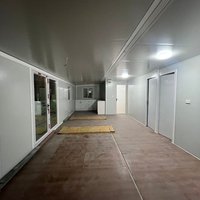 Maison conteneur extensible 20ft 40ft 2 3 chambres préfabriquée pliable avec salle de bain complète et cuisine