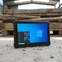 Nueva Tableta Industrial Resistente Profesional con Intel Windows 10, Pantalla Táctil Capacitiva IPS de 10.1 Pulgadas, 64 GB, Clasificación IP67, NFC Integrado, Rápida