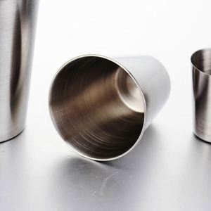 Vasos de 30/70/180/320ML/500ML, taza de cerveza de Metal y acero inoxidable, tazas de vino para vino, juego de vasos portátiles, accesorios de cocina, 1 unidad - Product Image 4