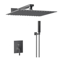 Robinet de lavabo mural en laiton doré moderne pour eau froide, mitigeur de salle de bain en cuivre pour usage commercial, couleur or