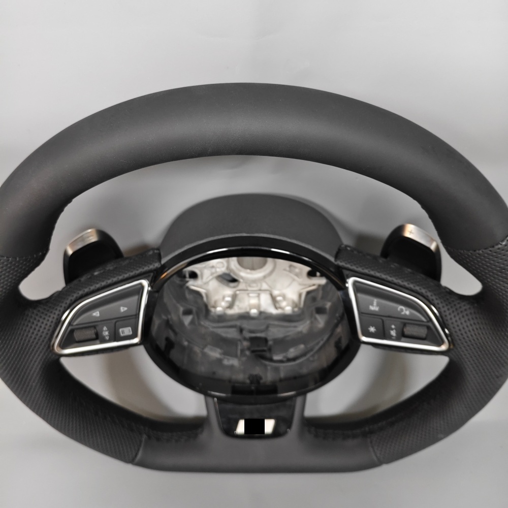 Upgrade Flat Bottom Leather Steering Wheel (Audi Fitment), photo 5