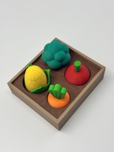 Jouets en forme de fruits et légumes imprimés en 3D pour l'éducation précoce, services de fabrication et d'interaction - Product Image 4