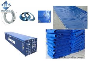 Rollo de Lona de PVC de 400-700 GSM, Tela Impermeable con Recubrimiento Plástico para Protección en Exteriores - Product Image 6