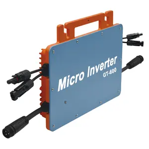 Inverter mikro dasi kisi, inverter daya tenaga surya tahan air IP66 kontrol WIFI pintar