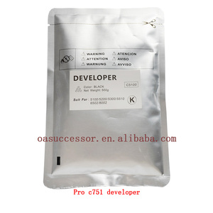 Pro C751 <strong>Developer</strong>, D0749640,For Ricoh Aficio Pro C651 C651EX C751 C751EX C900 C901 C5100 C5510 C6502 C8002,D0749660 D0749670 - Product Image 1