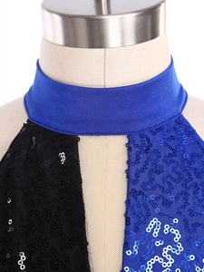 Traje de Baile Latino para Niñas de 6 a 16 Años, Mono para Actuaciones de Baile, Ropa de Baile para Fiestas de Baile Latino y Espectáculos - Product Image 3