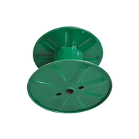 Bobine de poinçonnage de bobine en acier à une seule couche, bobine de fil et de câble en acier, bobines de machine à fil et câble 1250