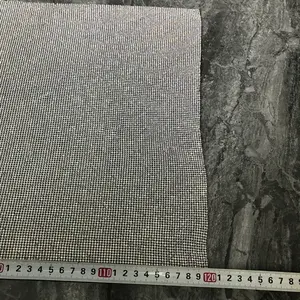TOP QUALITY 2mm Crystal Fabric Sheet For Dress