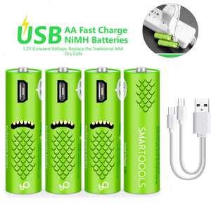 핫 세일 배터리 1000mAh 충전식 배터리 1.2V 용량 USB 충전식 배터리 - Product Image 2