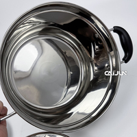Offre Spéciale grand ensemble de marmites à soupe en acier inoxydable avec cuiseur vapeur inclus ustensiles de cuisine en métal de qualité supérieure