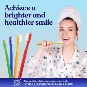 Fournitures hôtelières – Brosse à dents jetable biodégradable pour adulte, poils souples en nylon, pour voyage et usage des clients – OEM, écologique, soins bucco-dentaires - Product Image 5