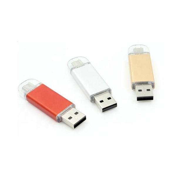128GB Waterproof 2 in 1 USB-C / Type-C + USB 3.1 Flash Disk for Type-C Smartphones & PC Computer with OTG Function