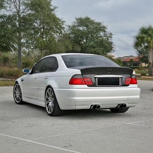 صندوق خلفي من ألياف الكربون عالي الجودة لسيارات BMW الفئة 3 (E46) 320/325i سيدان/كوبيه (بابين/4 أبواب) (1999-2006) بتصميم CSL - Product Image 6