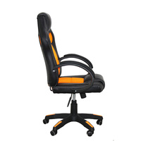 Cockpit de simulateur de course de luxe moderne avec massage sans LED, chaise pivotante Scorpion pour la maison et le bureau