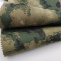 Polyester 1000D cordura oxford avec imprimé camouflage sac à dos imperméable enduit PU housse de matelas de tente vêtements de travail veste tissu