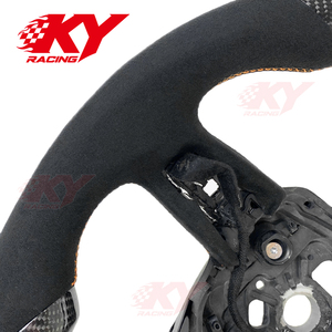 Volant sport personnalisé en fibre de carbone pour Lamborghini Urus SE V8 S PHEV pour Aventador S Roadster Huracán - Product Image 3