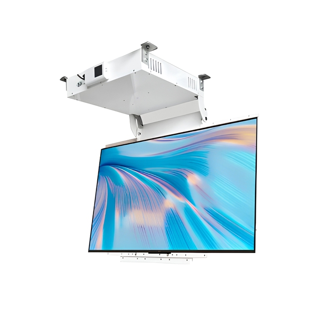 Remote Control Motorized TV Lift Ceiling TV Ceiling Lift Machenism Video Conference System Ceiling Tv Mount