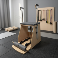 Chaise Wunda de Pilates de haute qualité pour usine, en bois d'érable, de hêtre ou de chêne, machine de Pilates Wunda