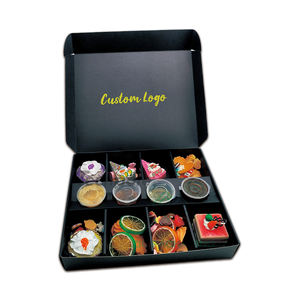 Cajas de Regalo Personalizadas con Bandeja para Servir, Cajas para <span class=keywords><strong>Bizcochos</strong></span> Navideños, Caja Alta para Pasteles, Cajas para Cupcakes, Diseño Personalizado KD-C - Product Image 3