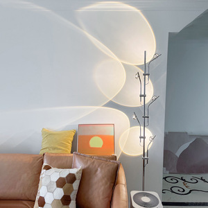 Nouveau design chambre à coucher décorative coucher de soleil lampadaire LED lampe de projection lampadaire en verre - Product Image 1