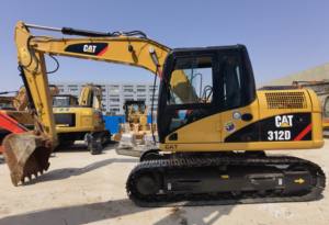 Machines de construction en bon état pelle sur chenilles Caterpillar 312D d'occasion prix bon marché pelle CAT 312D d'occasion en stock - Product Image 6