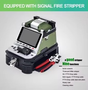 High Precision Hot Melt <b>Machine</b> Fully Automatic Fiber Splicer Ai-20 Fiber Optic Fusion Splicer for Optical Cable Pigtail - Product Image 6
