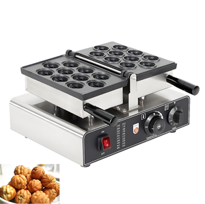 220V commerciale noce elettrico pasticceria macchina a forma di palla cialde con formaggio stile coreano pastellato nuova condizione - Product Image 2